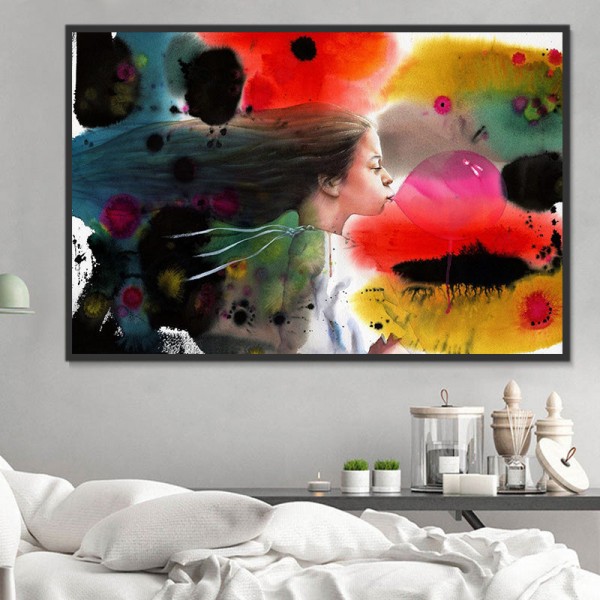 Ritratto 5d Diy Kit Diamond Painting Pittura Di Diamante NO4135