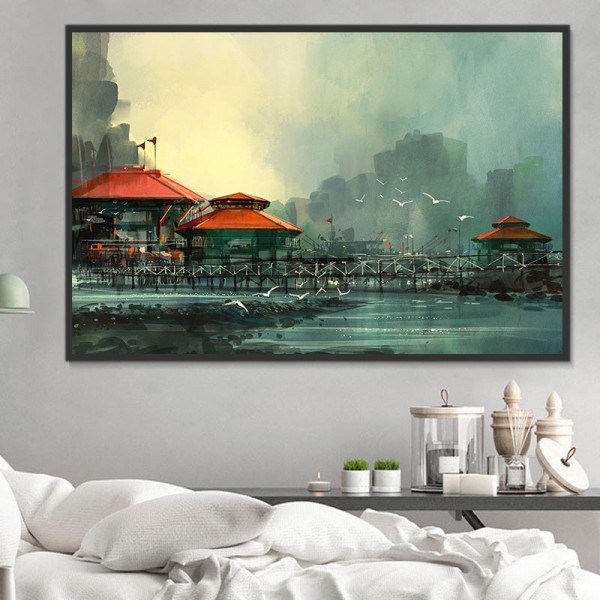 Paesaggio 5d Diy Kit Diamond Painting Pittura Di Diamante NO4128