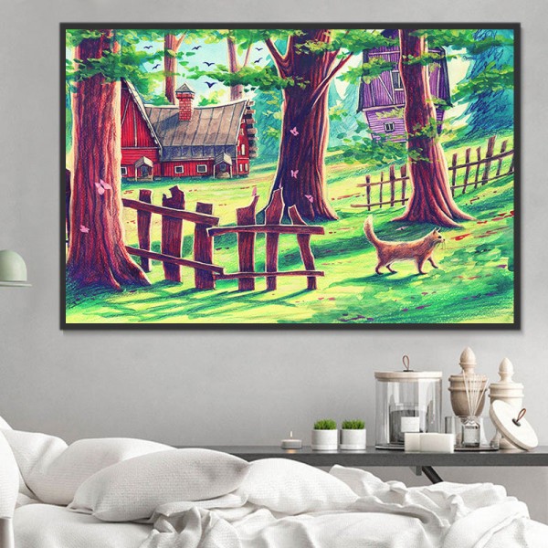 Paesaggio 5d Diy Kit Diamond Painting Pittura Di Diamante NO4110