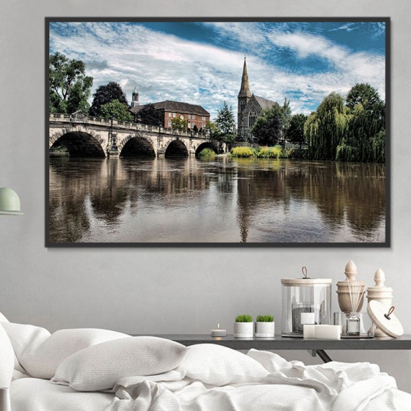 Paesaggio 5d Diy Kit Diamond Painting Pittura Di Diamante NO4090