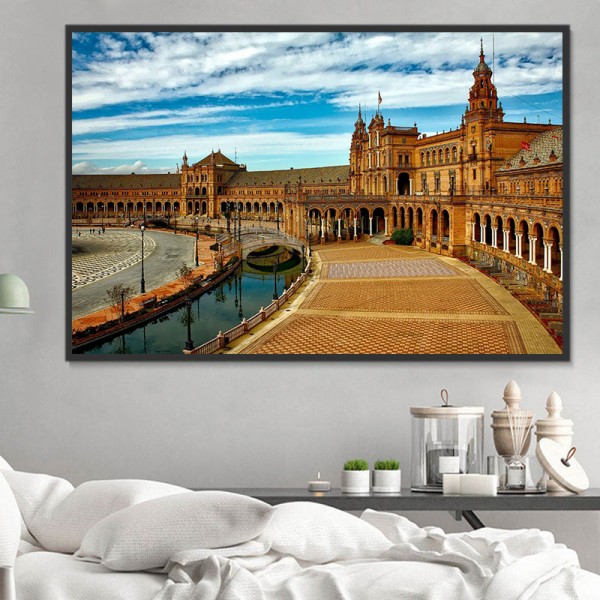 Paesaggio 5d Diy Kit Diamond Painting Pittura Di Diamante NO4088