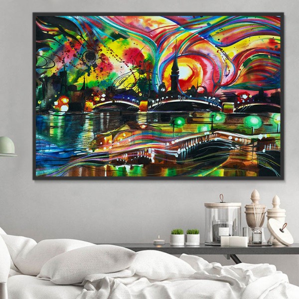 Paesaggio 5d Diy Kit Diamond Painting Pittura Di Diamante NO4083