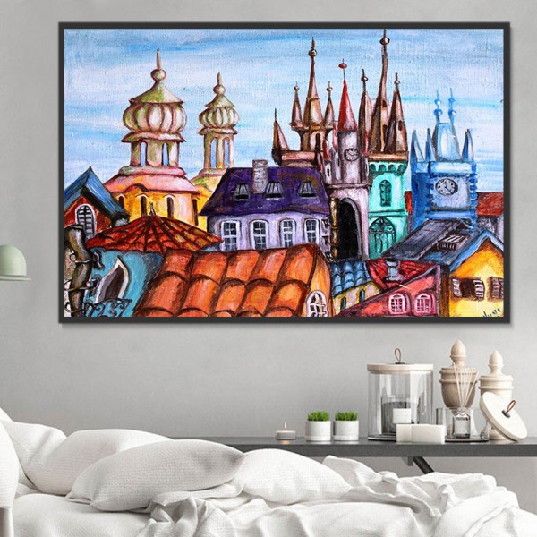 Paesaggio 5d Diy Kit Diamond Painting Pittura Di Diamante NO4082