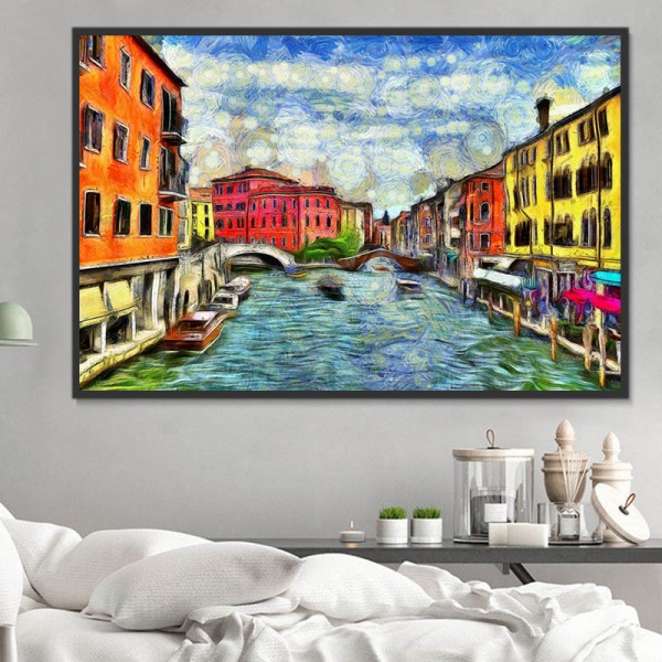 Paesaggio 5d Diy Kit Diamond Painting Pittura Di Diamante NO4076