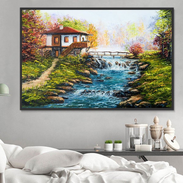 Paesaggio 5d Diy Kit Diamond Painting Pittura Di Diamante NO4073