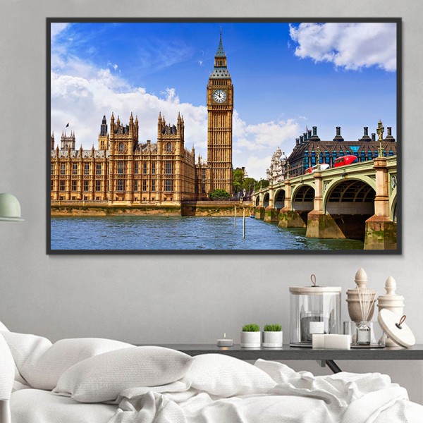 Londra 5d Diy Kit Diamond Painting Pittura Di Diamante NO4067
