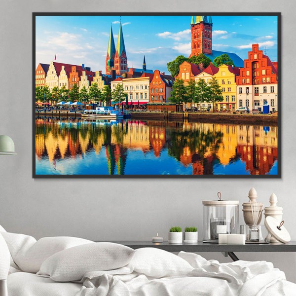 Paesaggio 5d Diy Kit Diamond Painting Pittura Di Diamante NO4037