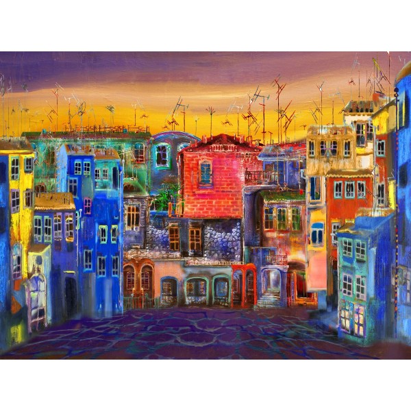 Paesaggio 5d Diy Kit Diamond Painting Pittura Di Diamante NO4021