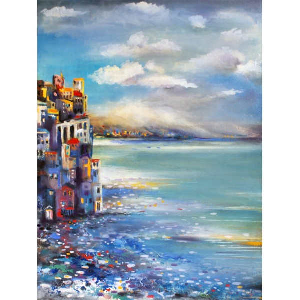 Paesaggio 5d Diy Kit Diamond Painting Pittura Di Diamante NO4019