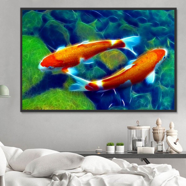 Pesce 5d Diy Kit Diamond Painting Pittura Di Diamante NO4010