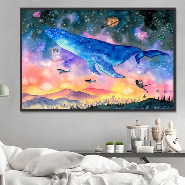 Balena 5d Diy Kit Diamond Painting Pittura Di Diamante NO3992