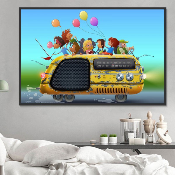 Autobus 5d Diy Kit Diamond Painting Pittura Di Diamante NO3972