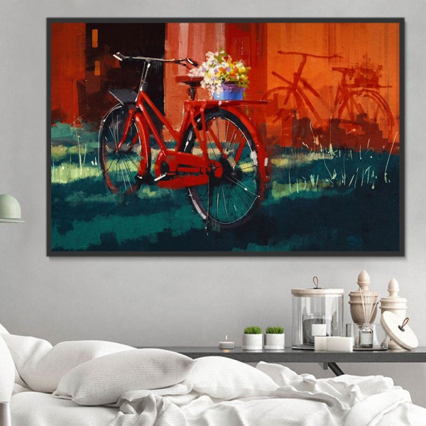 Bicicletta 5d Diy Kit Diamond Painting Pittura Di Diamante NO3963