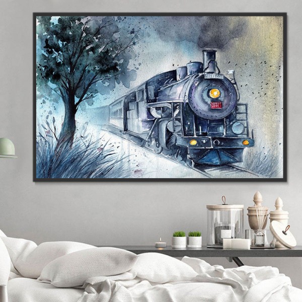 Treno 5d Diy Kit Diamond Painting Pittura Di Diamante NO3953