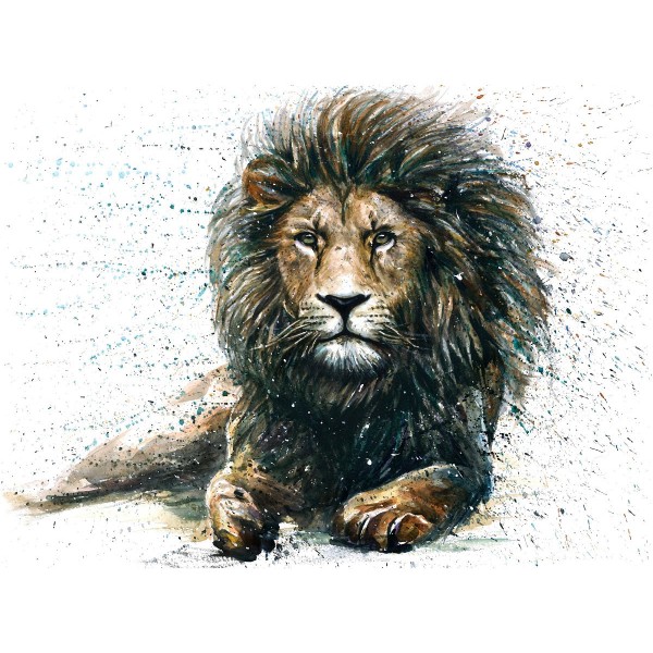 Leone 5d Diy Kit Diamond Painting Pittura Di Diamante NO3950