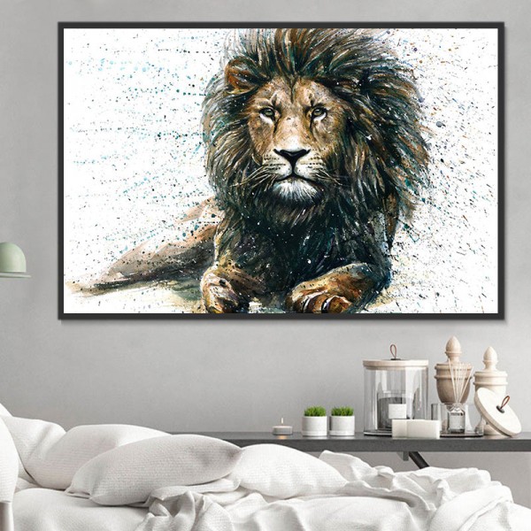 Leone 5d Diy Kit Diamond Painting Pittura Di Diamante NO3950