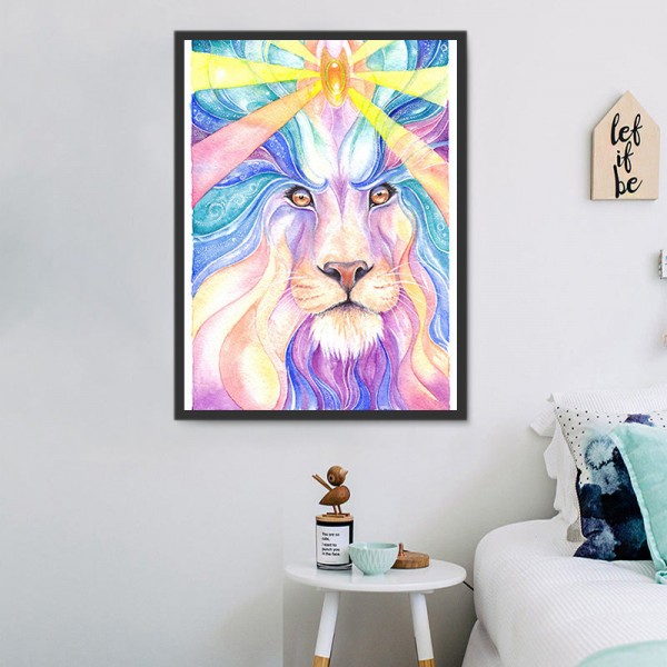 Leone 5d Diy Kit Diamond Painting Pittura Di Diamante NO3948