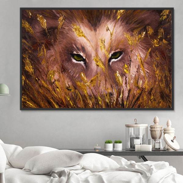 Leone 5d Diy Kit Diamond Painting Pittura Di Diamante NO3946