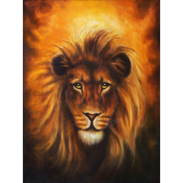 Leone 5d Diy Kit Diamond Painting Pittura Di Diamante NO3943