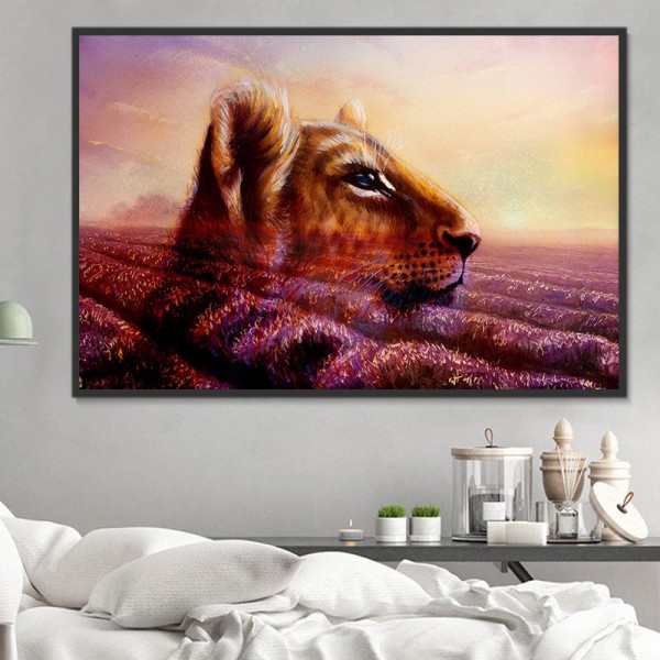 Leone 5d Diy Kit Diamond Painting Pittura Di Diamante NO3945