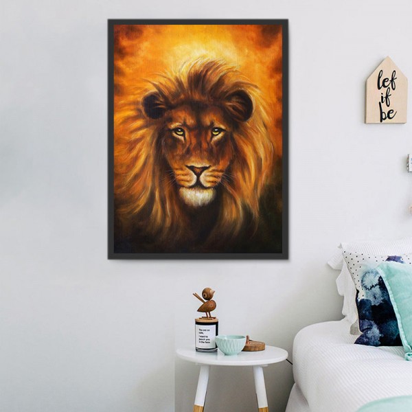 Leone 5d Diy Kit Diamond Painting Pittura Di Diamante NO3943