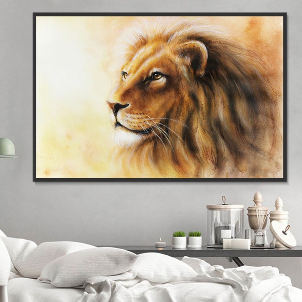 Leone 5d Diy Kit Diamond Painting Pittura Di Diamante NO3942