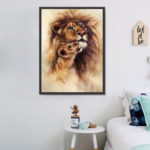 Leone 5d Diy Kit Diamond Painting Pittura Di Diamante NO3939