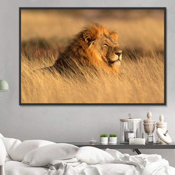 Leone 5d Diy Kit Diamond Painting Pittura Di Diamante NO3936