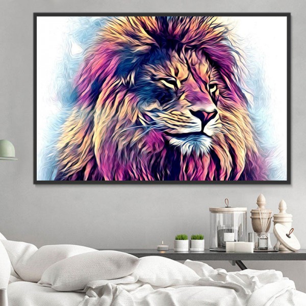 Leone 5d Diy Kit Diamond Painting Pittura Di Diamante NO3929
