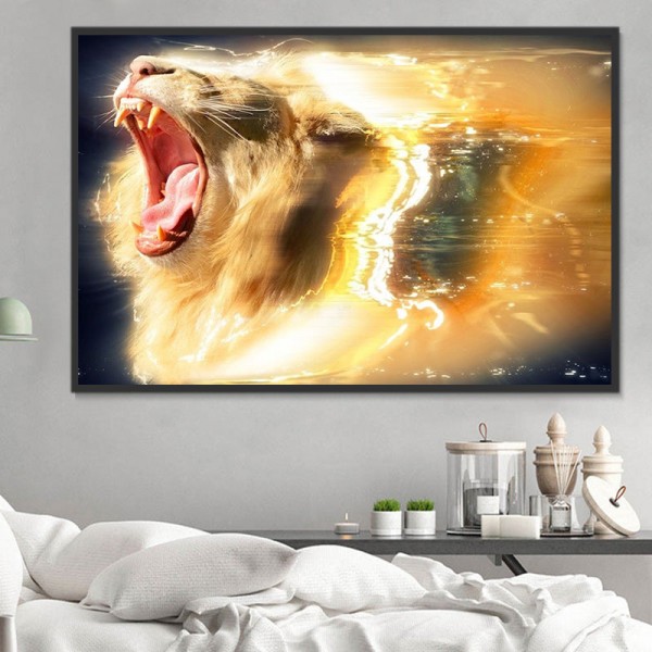 Leone 5d Diy Kit Diamond Painting Pittura Di Diamante NO3928