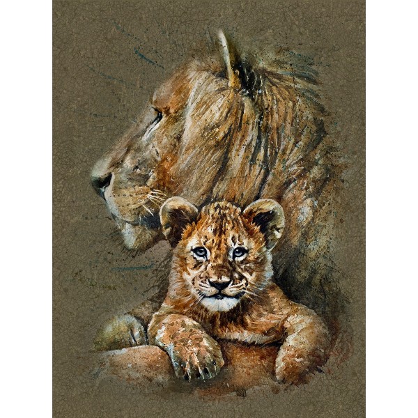 Leone 5d Diy Kit Diamond Painting Pittura Di Diamante NO3925