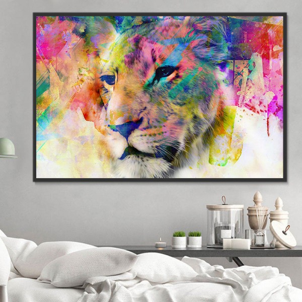 Leone 5d Diy Kit Diamond Painting Pittura Di Diamante NO3923