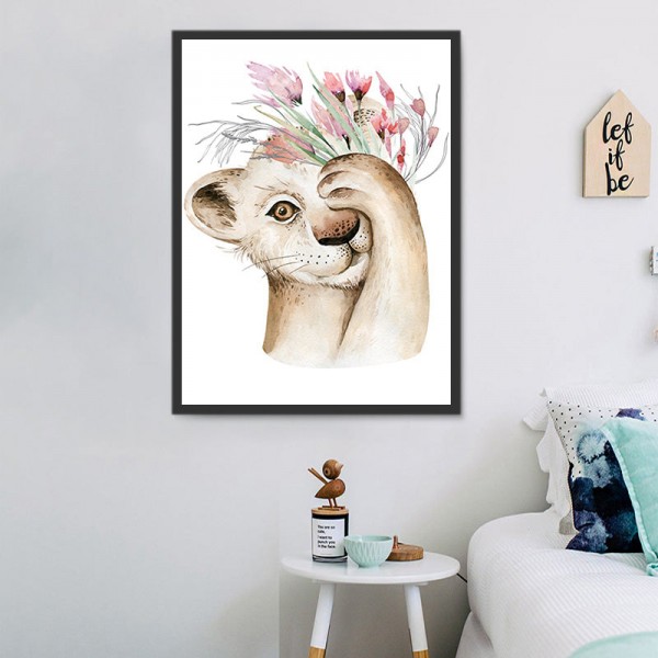 Leone 5d Diy Kit Diamond Painting Pittura Di Diamante NO3922