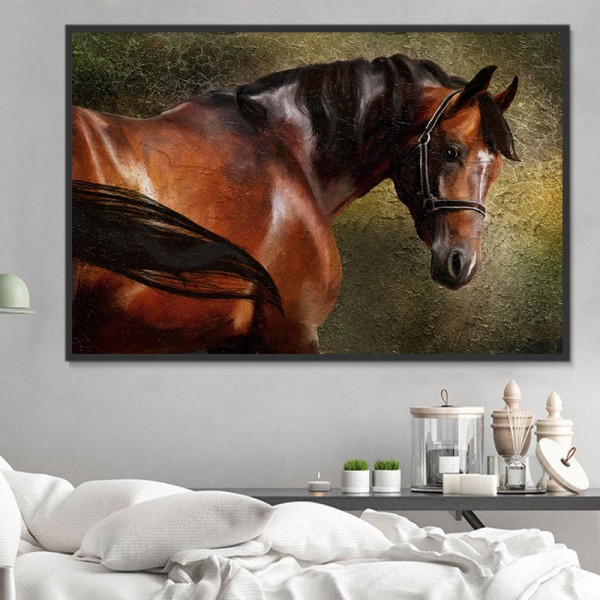 Cavallo 5d Diy Kit Diamond Painting Pittura Di Diamante NO3913