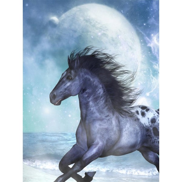 Cavallo 5d Diy Kit Diamond Painting Pittura Di Diamante NO3899