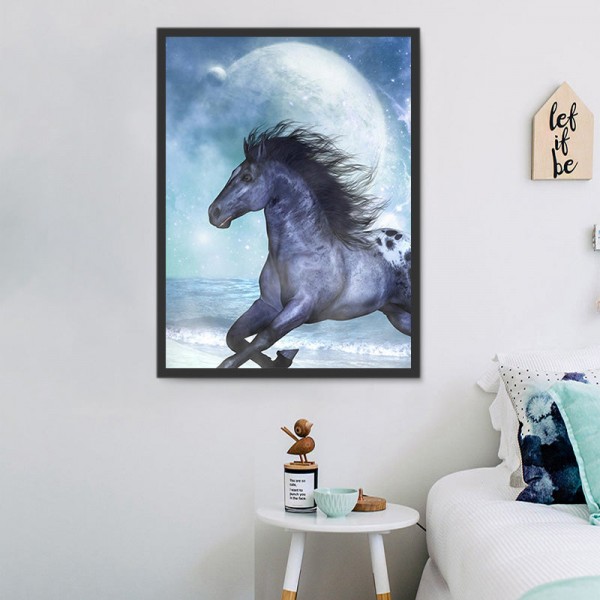 Cavallo 5d Diy Kit Diamond Painting Pittura Di Diamante NO3899