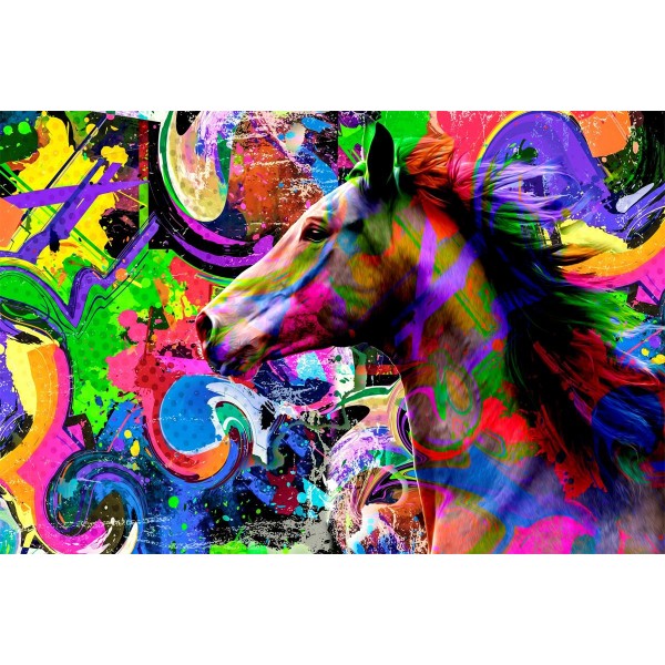 Cavallo 5d Diy Kit Diamond Painting Pittura Di Diamante NO3896