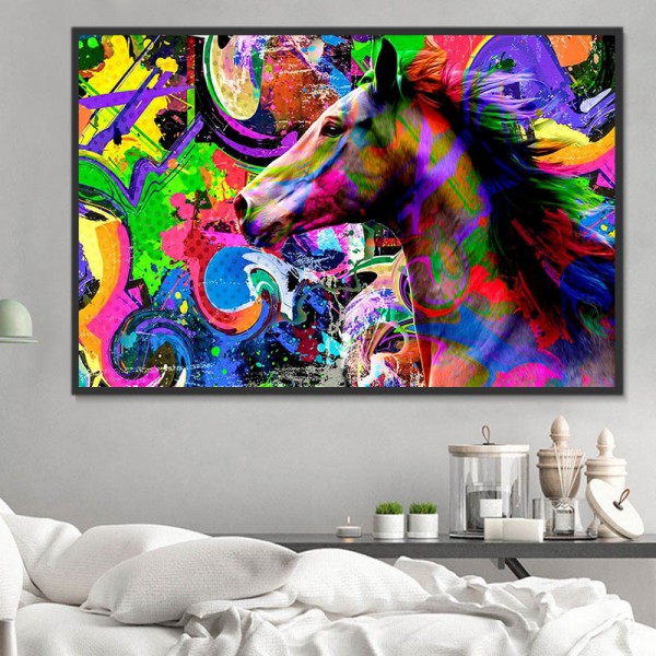 Cavallo 5d Diy Kit Diamond Painting Pittura Di Diamante NO3896