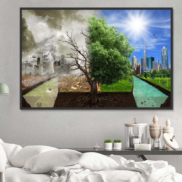 Albero 5d Diy Kit Diamond Painting Pittura Di Diamante NO3820