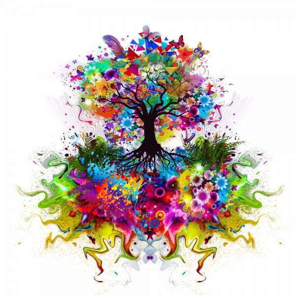 Albero 5d Diy Kit Diamond Painting Pittura Di Diamante NO3799