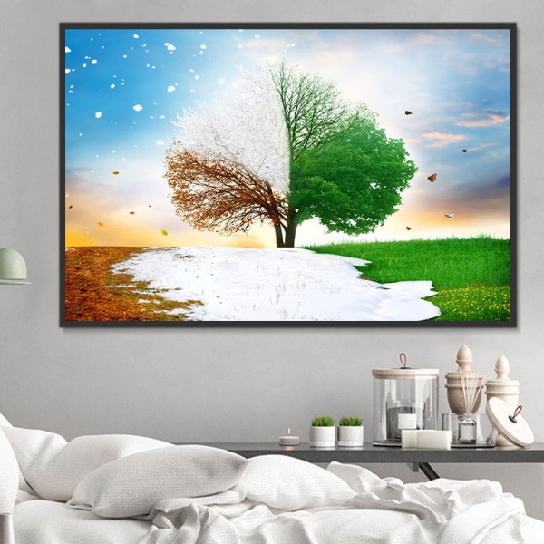 Albero 5d Diy Kit Diamond Painting Pittura Di Diamante NO3762