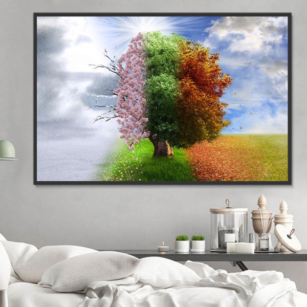 Albero 5d Diy Kit Diamond Painting Pittura Di Diamante NO3754