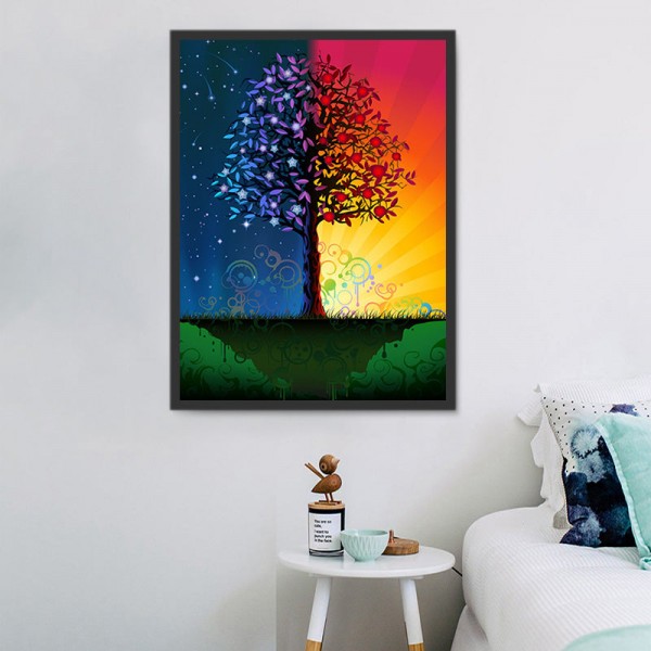 Albero 5d Diy Kit Diamond Painting Pittura Di Diamante NO3745