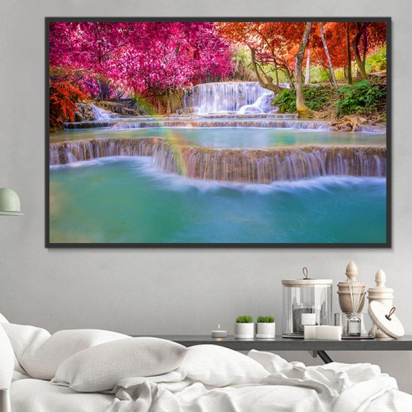 Cascata 5d Diy Kit Diamond Painting Pittura Di Diamante NO3743