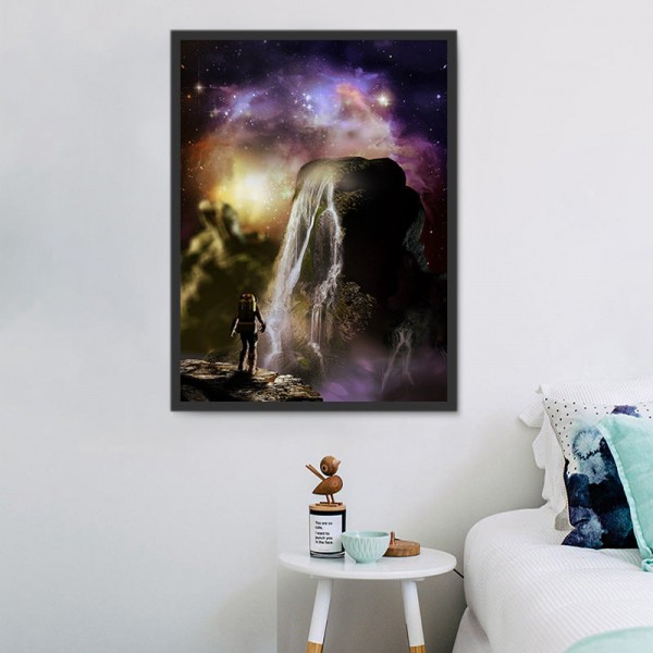 Cascata 5d Diy Kit Diamond Painting Pittura Di Diamante NO3741