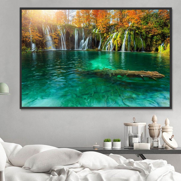 Cascata 5d Diy Kit Diamond Painting Pittura Di Diamante NO3739