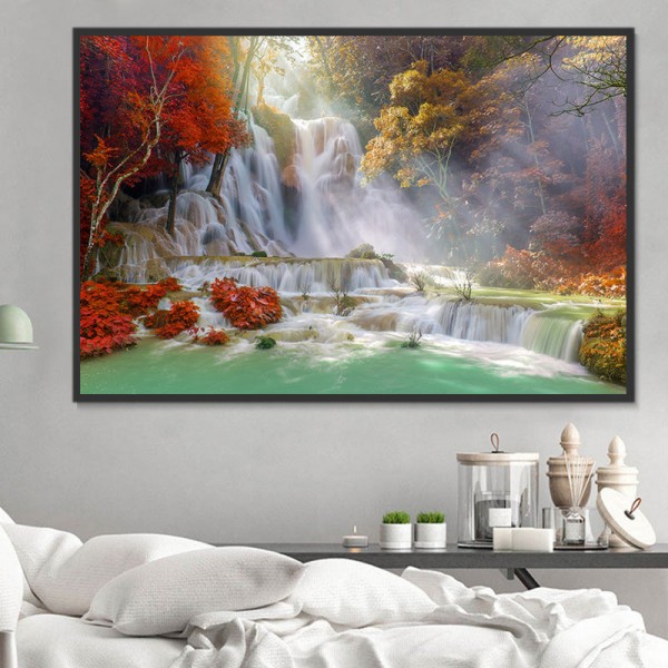 Cascata 5d Diy Kit Diamond Painting Pittura Di Diamante NO3738