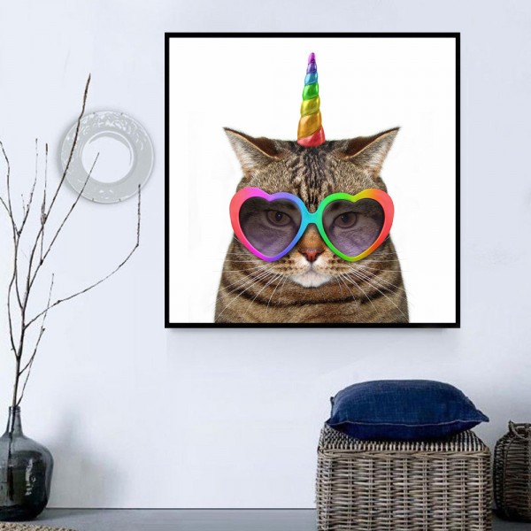 Gatto 5d Diy Kit Diamond Painting Pittura Di Diamante NO3653