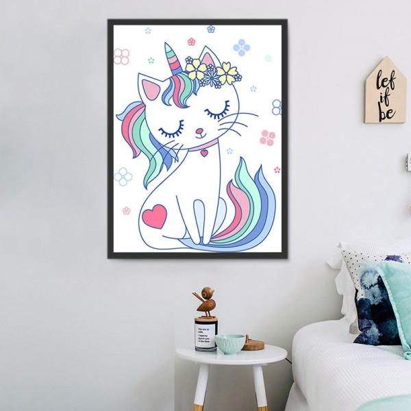 Gatto 5d Diy Kit Diamond Painting Pittura Di Diamante NO3651