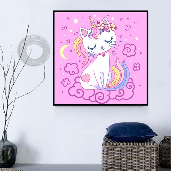 Gatto 5d Diy Kit Diamond Painting Pittura Di Diamante NO3650